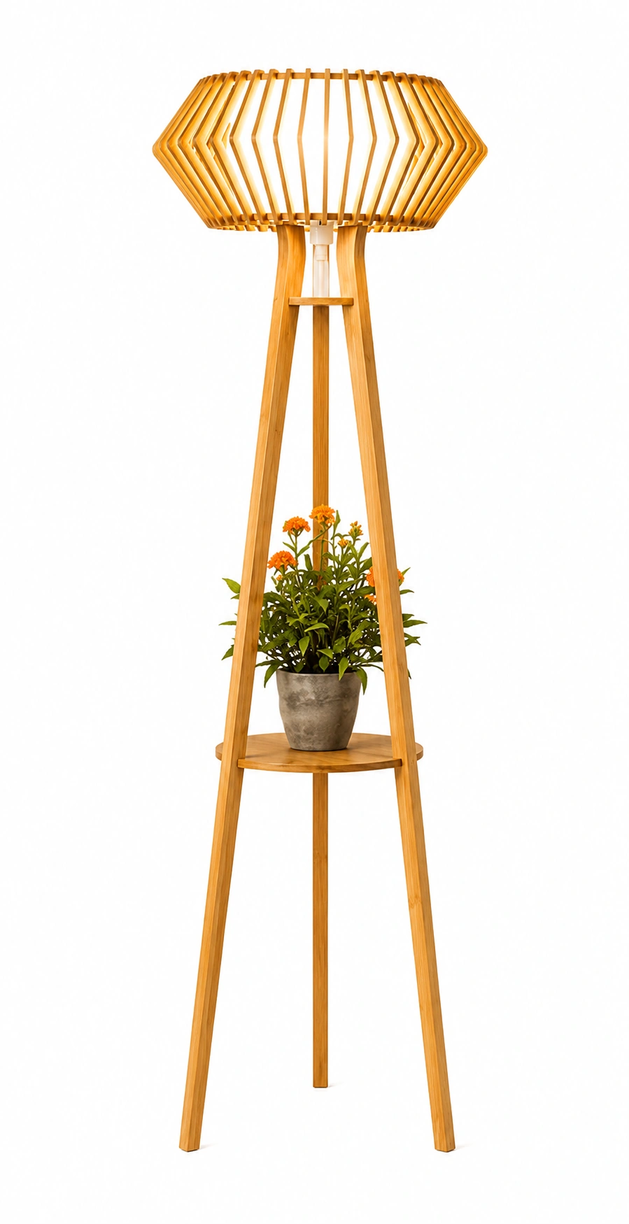 MAGGMALIGHT - AFELLA STANDING LIGHT - OAK
